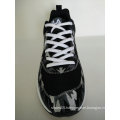 Women Black White Print Comfort Sports Shoes